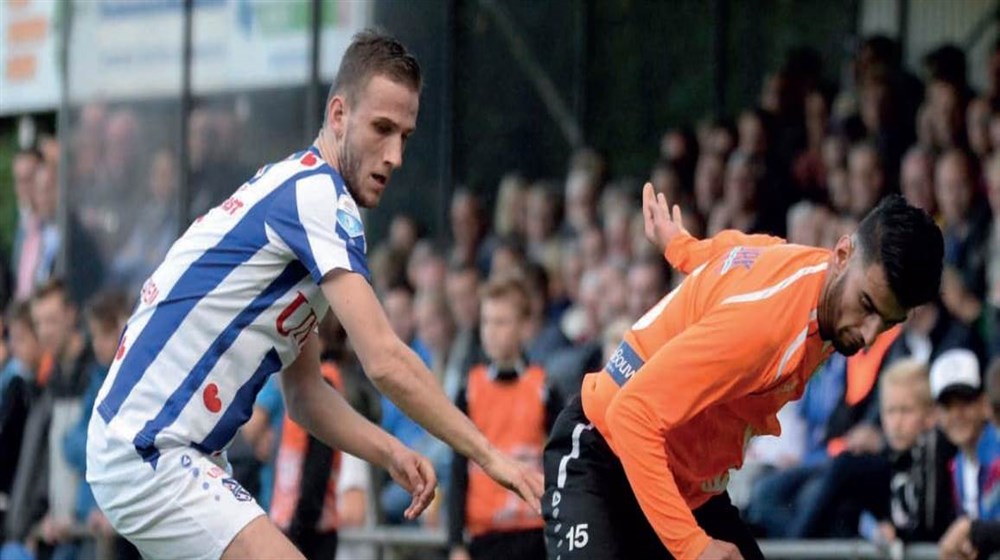 Drachtster Boys tegen sc Heerenveen 