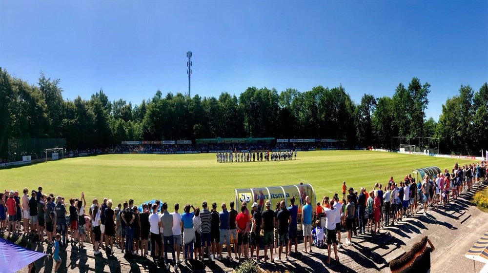 Drachtster Boys tegen sc Heerenveen 