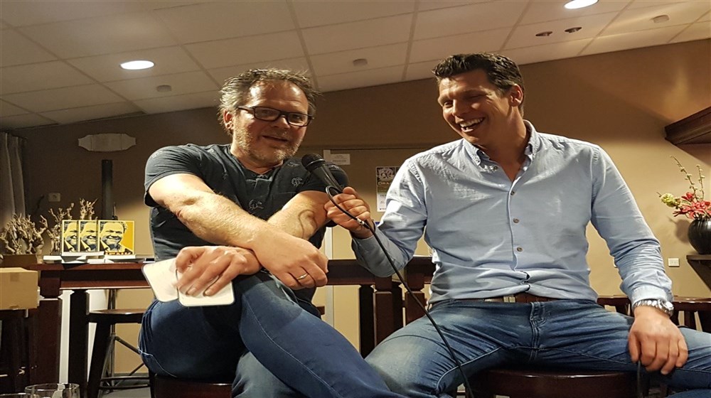 12 april 2018 - Leuke avond met Henk de Jong en Arjen de Boer
